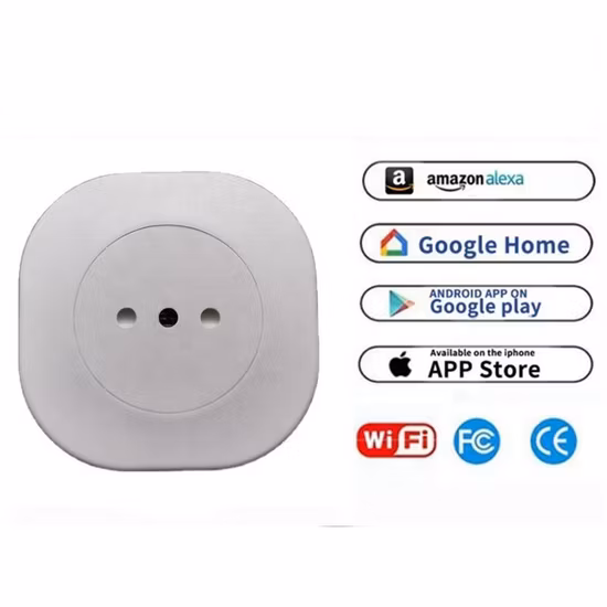 WiFi Zigbee Smart Electrical Switch Socket 6 Pin
