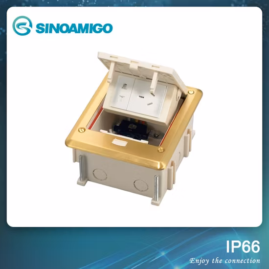 IP66 Outdoor Waterproof Instabus Eib Function Floor Socket Junction Box Outlet