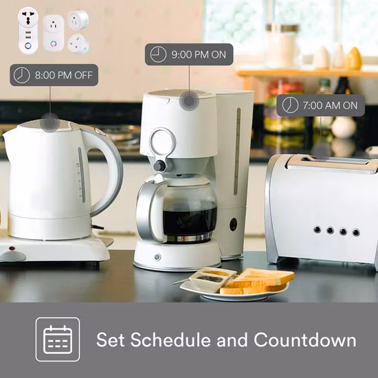 WiFi Zigbee Smart Electrical Switch Socket 6 Pin