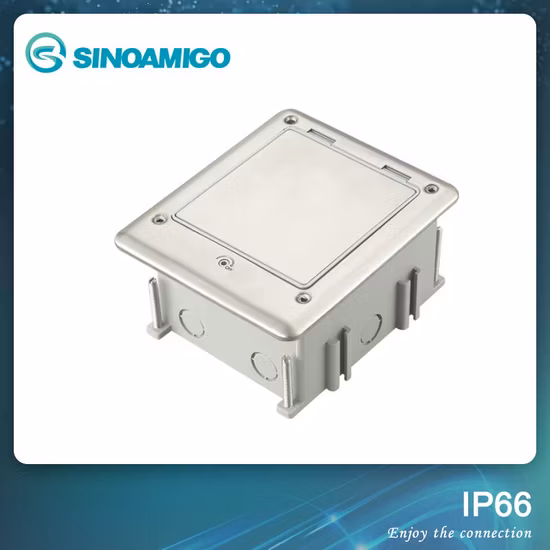 IP66 Outdoor Waterproof Instabus Eib Function Floor Socket Junction Box Outlet